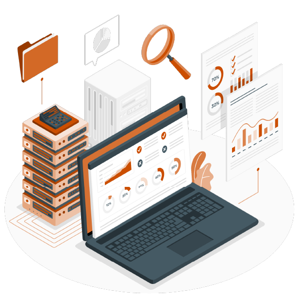 Illustration of data extraction